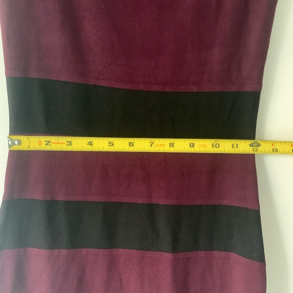 🎉HOST PICK🎉 Jacob fabulously sexy purple and black bodycon bandage dress - Picture 6 of 6